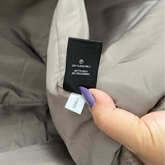 🩷 RW & CO. Women's Long Double Breasted Wool Coat - Gray/Brown. Size: XXL.(1697) - Picture 9 of 12